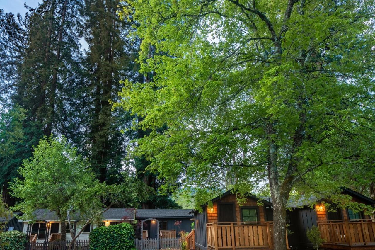 Hotel Dawn Ranch Guerneville Esterno foto
