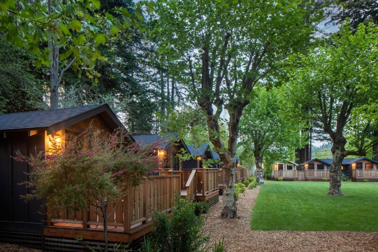 Hotel Dawn Ranch Guerneville Esterno foto