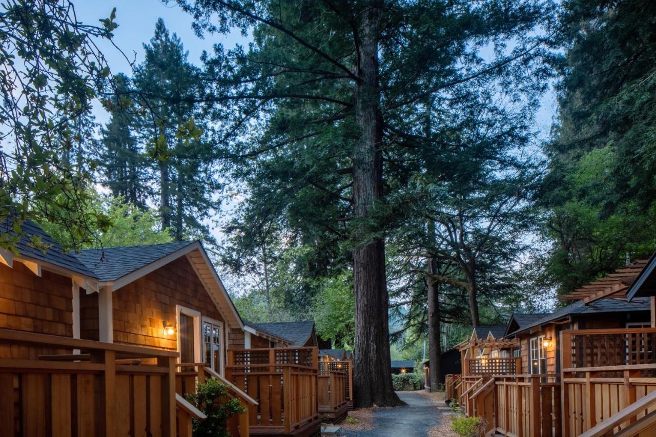 Hotel Dawn Ranch Guerneville Esterno foto
